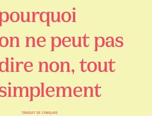 Je me demande pourquoi on ne peut pas dire non, tout simplement ♡ Hollie McNish